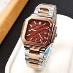 PP Cubitus Dial Chain Men's Watch C-1244 – Luxury Stainless Steel Wrist Watch